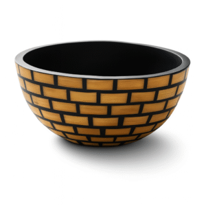 BALI TRÆSKÅL MED MOTIV 200 ml