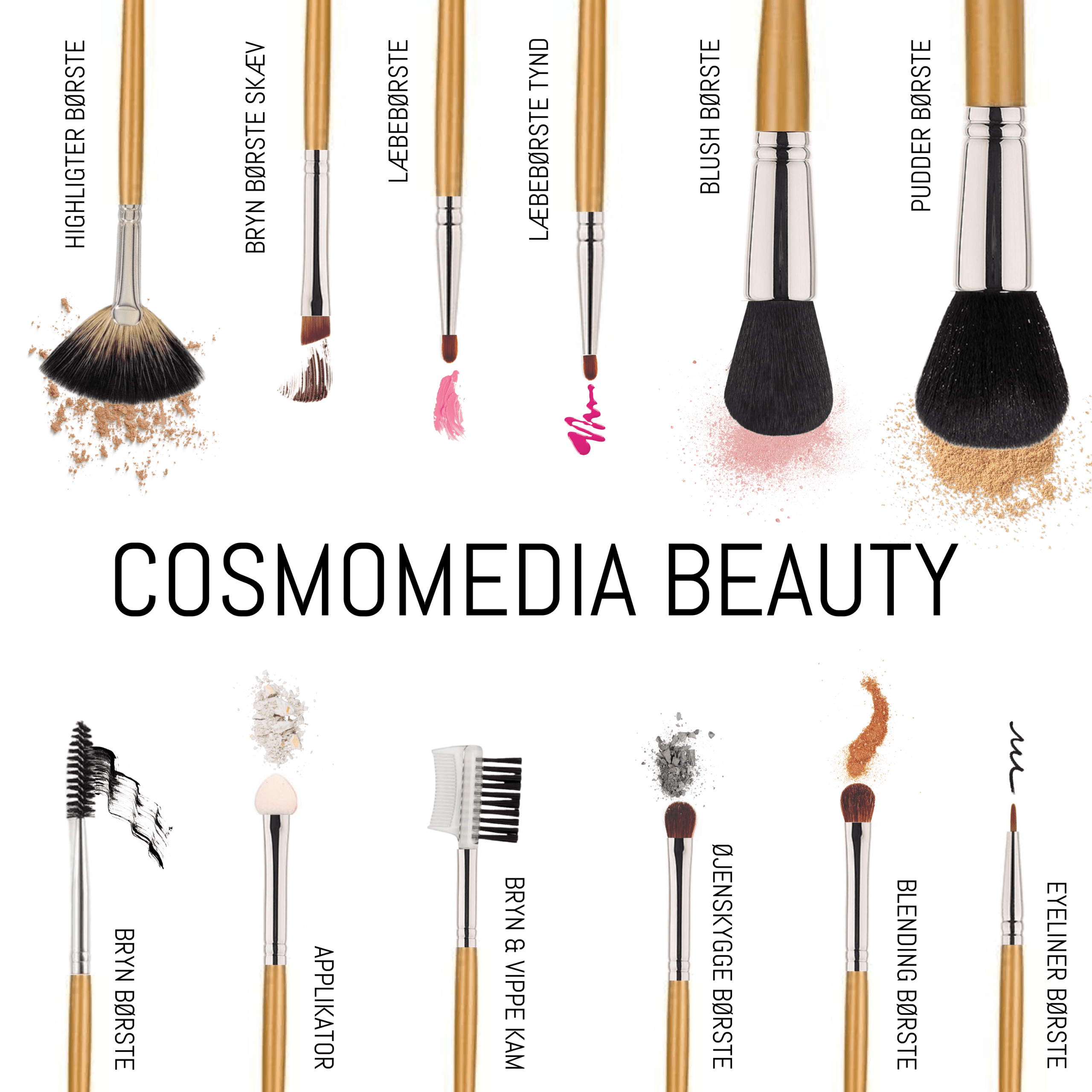 MAKEUP PENSEL - SÆT - Image 2
